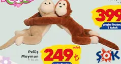 PELUŞ MAYMUN 70 CM fiyat ve kampanya bilgisi